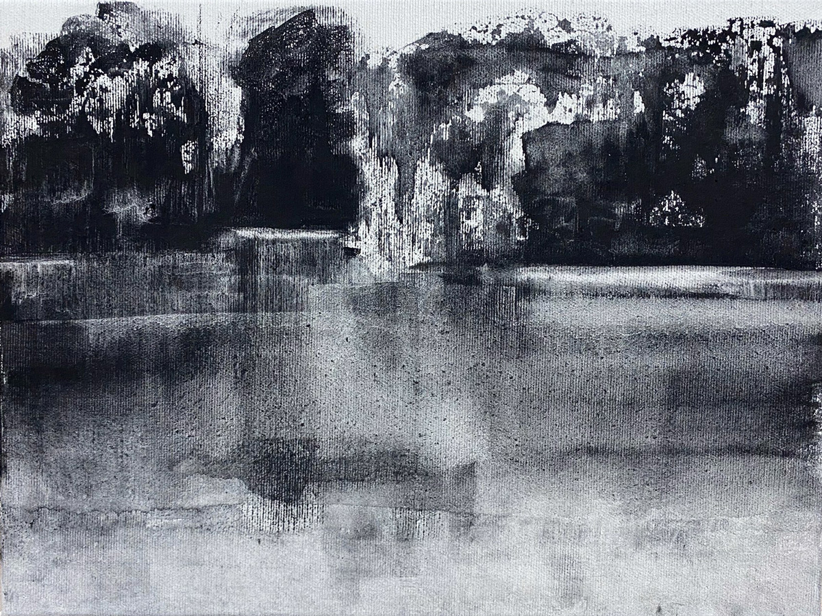 Noch 1 Bild mit Flussufer